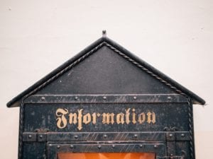 Top of old European information box